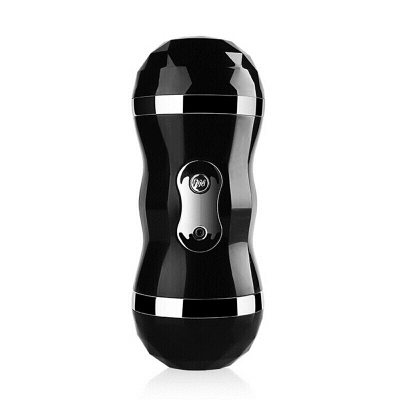 久爱全智能自动感应发声互动双头互动电动飞机杯男用自玩慰器男口吸震动夹吸便携式玩具男性成人情趣性 双粉交+飞机杯黑色手动款