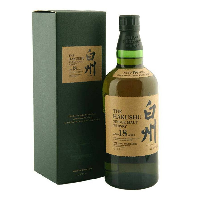 hakushu/白州18年 日本原装进口威士忌 700ml/瓶