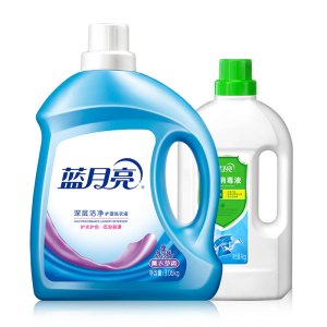 蓝月亮通用机洗洗衣液4.06kg组合装深层去渍温和护衣低泡易冲洗省时省力全家适用无香型