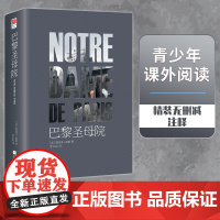 正版 巴黎圣母院精装版原著无删减中文版雨果著 法中直译包含注释语文 课外阅读书目青少年课外阅读世界名著书籍