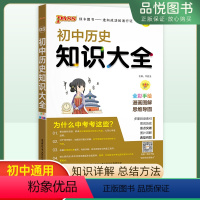 历史 初中通用 [正版]2024版初中历史知识大全知识详解初中通用初一初二初三年级七八九年级历史知识大全标注考点分析要点