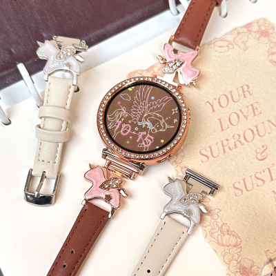 [甜美小花]适用于小天才电话手表表带z11/z10/z9新款编织3139B