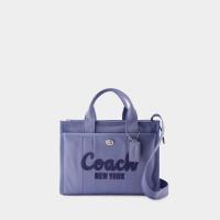 COACH/蔻驰女士大容量工装风棉麻托特包通勤手提购物环保包