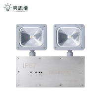 亮思能 消防应急灯 不锈钢双头应急灯 LSN-HQD 个