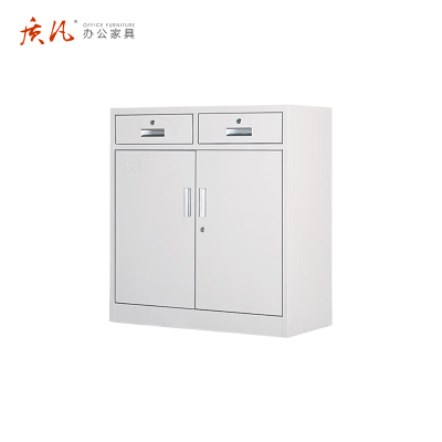 质凡二斗矮柜储物柜带锁多门柜/ZF-WJG015/850*390*925