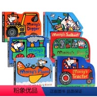 小鼠波波交通工具书6册 [正版]小鼠波波英文绘本 maisy 交通工具造型书6册 英文原版绘本纸板书 Maisy's F