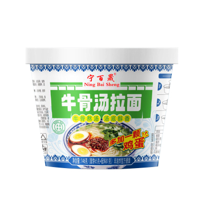 牛骨汤拉面155g*12桶/箱