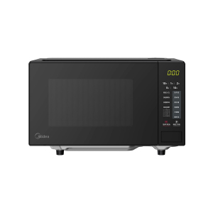 美的(Midea)微波炉20L大容量平板易清洁内胆智能菜单高效速热一键解冻杀菌除味宝宝菜单黑色M22J