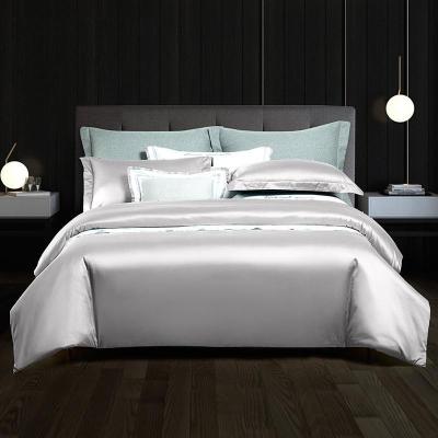 美帮汇家纺全棉四件套100支长绒棉床上用品匹马棉被套床单星级酒店