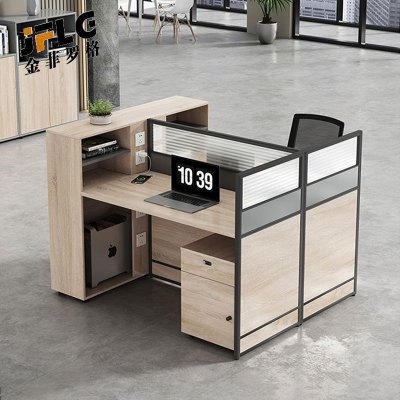 苏宁 金菲罗格 办公家具 板式职员办公屏风卡位办公桌