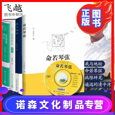 诺森正版-史铁生作品精选全套4册我的遥远的清平湾+我与地坛+病隙碎笔+命若琴弦合欢树正版史铁生务虚笔记文学散文