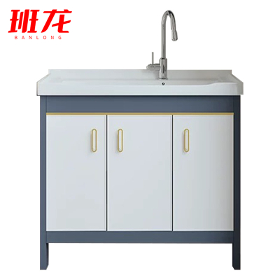 班龙浴室柜洗手台101*48*81cm台