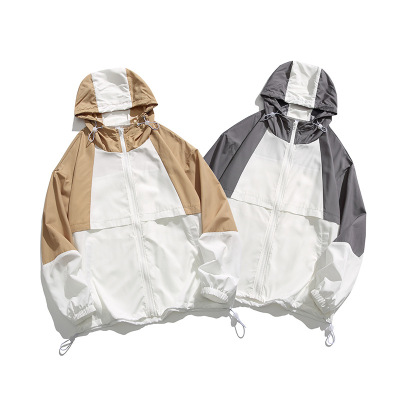 防晒衣男夏季upf50+男士山系户外防紫外线防晒服外套钓鱼轻薄男装