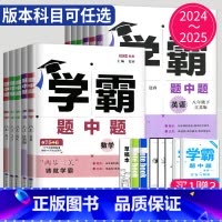 数学 苏科版 八年级上 [正版]2024学霸题中题八年级上册数学八上人教版RJ初二上学期初中数学8年级上课堂作业同步训练