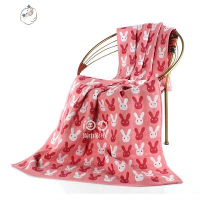 三层纱布棉浴巾抹胸卡通可爱吸水棉成人儿童居家日用便宜舒适主义