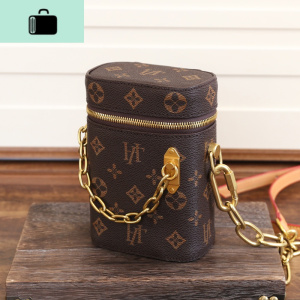 2020新款烟盒包手机链条包手机包单肩斜跨包女士小包包迷你小方包NEW LAKE 棕色女斜挎包 棕色