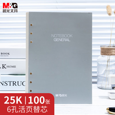 晨光(M&G)办公皮本普惠活页替芯25k100页APY9JT74