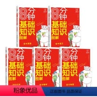 5本[语数英物化]基础知识图解 [正版]2024新版初中小四门答题模板必背知识点人教版七年级下册初一必刷题晨记背诵神器八
