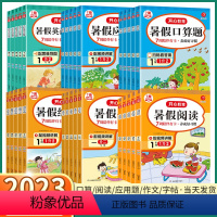 暑假口算题 小学一年级 [正版]2023新版 开心暑假专项作业 小学暑假衔接一升二升三升四升五升六语文数学英语人教版同步