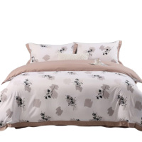 洁丽雅四件套柔软亲肤舒适软糯丝滑透气暖绒套件莫奈花园JLY-YHE109