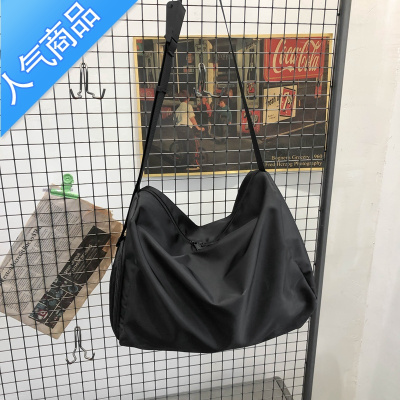 FENGHOU出差旅行包短途大容量女轻便百搭运动尼龙干湿分离健身包女感旅行包男女