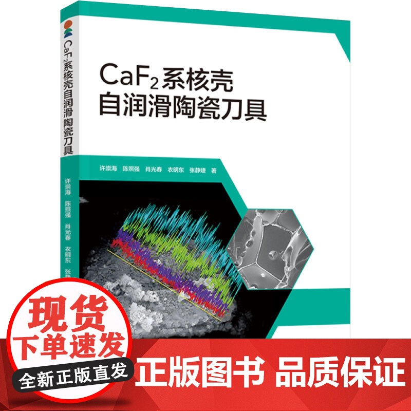科技-CaF2系核壳自润滑陶瓷刀具许崇海陈照强肖光春衣明东张静婕2025年1月印1版1印9787518447862高分子