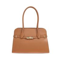 FURLA女款牛皮大号翻盖单肩包时尚百搭配饰真皮斜挎手提链条包