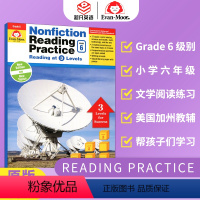 [正版]Evan-Moor Nonfiction Reading Practice Grade 6 非虚构类文学阅读练