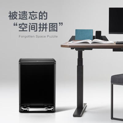 优百纳悅享不锈钢垃圾桶家用轻奢高档脚踏桶庭院客厅厨房卫生间卧室