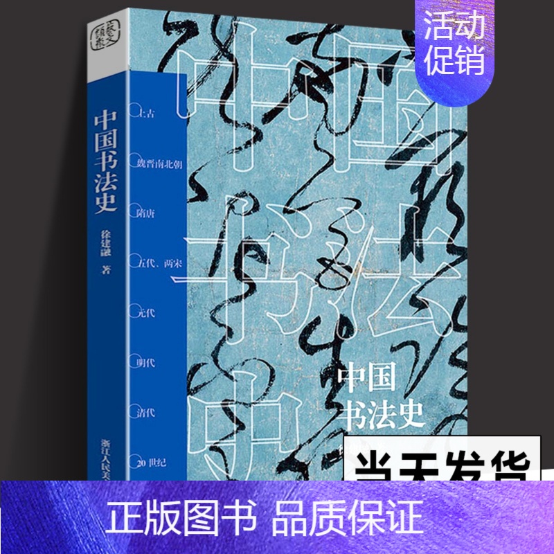 [正版]中国书法史 徐建融著 书法历史鉴赏欣赏行书隶书楷书书论研究理论入门 书法史书法艺术汉字 楷行隶草书法字帖欣赏鉴别