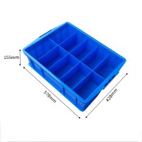 瑾如云海 零件盒 分格箱 570十格箱570*420* 155mm