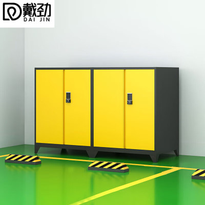 戴劲车库收纳柜密码防盗铁皮柜车位杂物储物柜大空间防潮柜 矮柜A2款