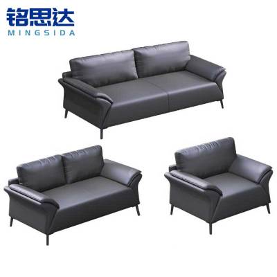 铭思达皮质沙发3+2+1组合套