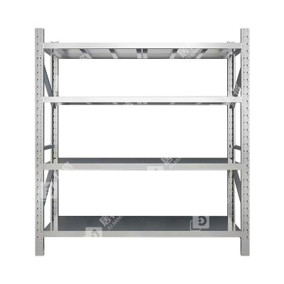 居将 JJ4012918 不锈钢货架201材质四层仓储货架 200*60*200cm/500kg主架
