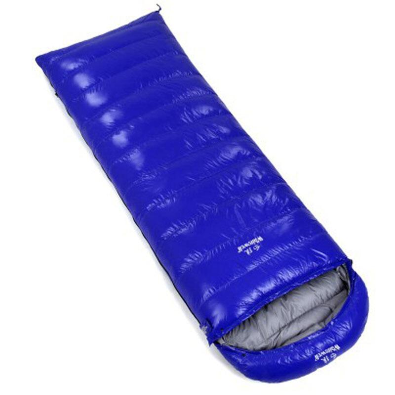 运动户外信封式带帽羽绒睡袋午休信封睡袋户外野营睡袋