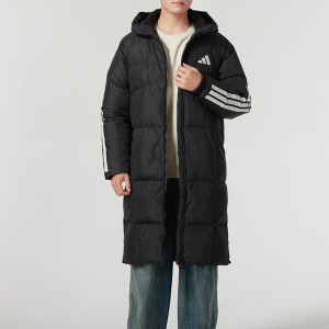 阿迪达斯(adidas)男子新款户外运动休闲连帽羽绒服外套KC2498 ZP