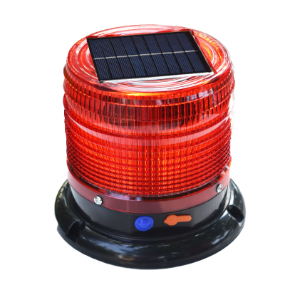 宙明 ZM6517 单头不带警示牌太阳能警示灯(计价单位:盏)红色