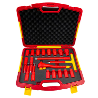 HXHX HXHX-180220 20件套1/2“绝缘棘轮套筒扳手工具组套(计价单位:套)