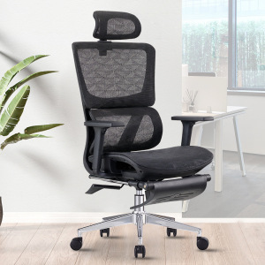 常喜悦办公椅子电脑椅子可躺兩用人体工学椅商用办公室电脑会议椅