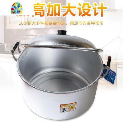 金喜铝锅老式家用加厚汤锅大容量加深烧水锅商用煮水锅纯铝制锑锅 FENGHOU 18CM加高加厚铝汤锅3升