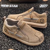 男鞋2026新款勃肯鞋春季复古百搭休闲板鞋青少年运动软底德训鞋男