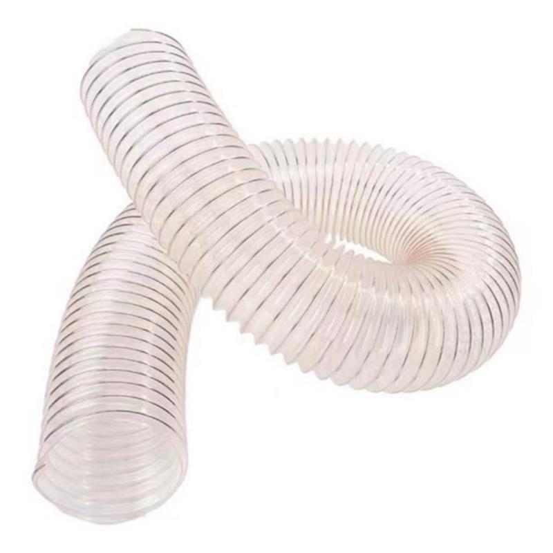 中锦科技 PU聚氨酯风管镀铜钢丝软管内径325mm壁厚0.9mm(10米)根