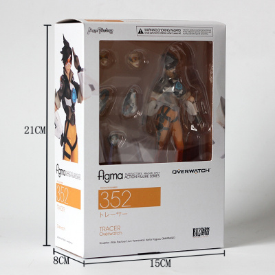 守望先锋屁股figma352猎空闪光关节可动手办模型