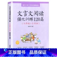 语文 全国通用 小学六年级 [正版]小学语文文言文阅读强化训练120篇六年级小升初 6年级文言文阅读理解专项训练书小古文