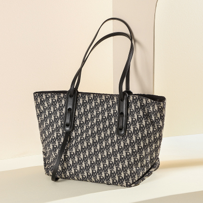 马克华菲托特大包新款大容量印花手提女包休闲百搭单肩包挎包