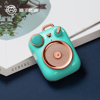 猫王妙播音响小确幸无线蓝牙便携式迷你家用户外小音箱 宝石蓝