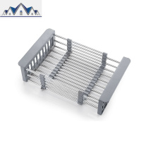 厨房置物架收纳沥水架水沥水篮碗架碗筷洗碗池控水架子水池放碗 三维工匠