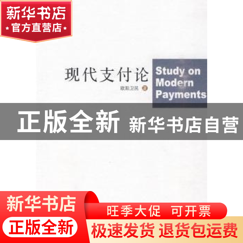 正版 现代支付论 欧阳卫民著 中国长安出版社 9787510700866 书籍