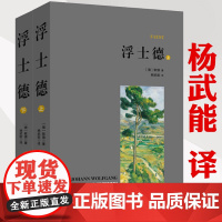 浮士德 上下册歌德著杨武能译本中文版书籍初中高中学生课外阅读经典世界名著小说青少年版全译本全本原著原版无删减的书