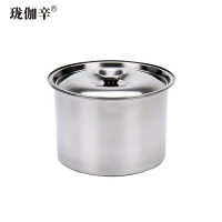 珑伽辛 特厚不锈钢无磁味盅 16cm/个